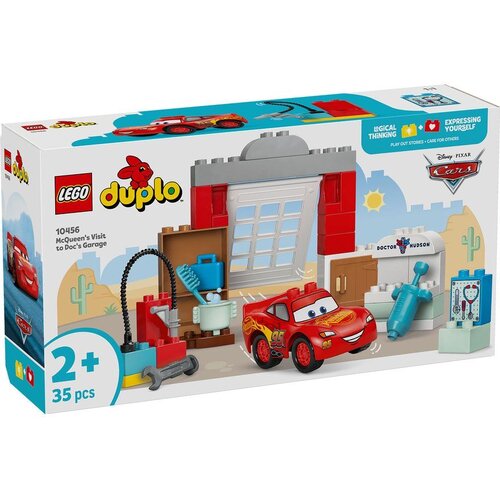 Lego DUPLO McQueen&amp;#039;s Visit to Doc&amp;#039;s Garage 10456 Slike