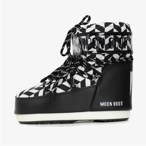 Moon Boot Mb icon low opt black/white Slike