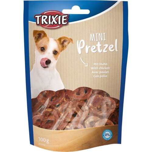 Trixie mini Pretzels poslastice za pse sa piletinom, 100 g Slike