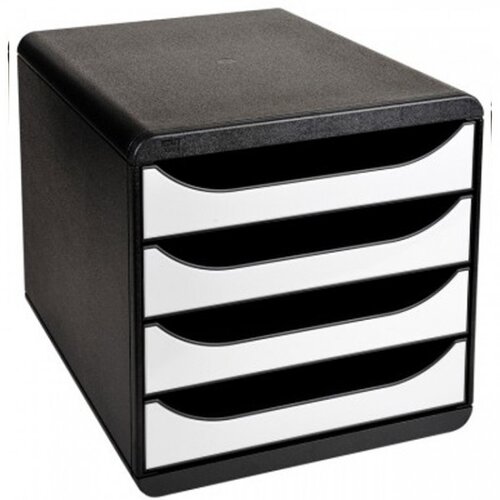 Multiform Predalnik T-Office Set, 4 predali, črn Cene