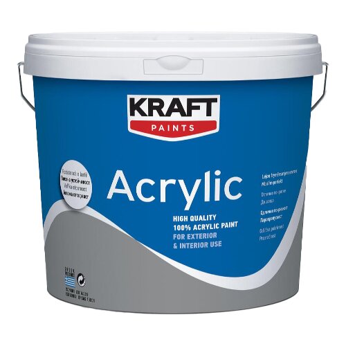 Kraft acrylic bela 0,75l Slike