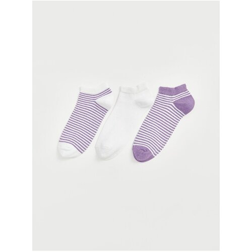 LC Waikiki Lcw Striped Women's Ankle Socks 3 Pack Slike