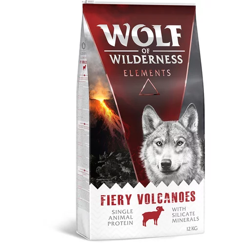 Wolf of Wilderness "Fiery Volcanoes" - jagnjetina - 5 kg (5 x 1 kg)