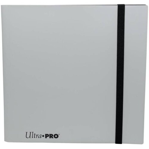 Ultra PRO 12 Pocket Eclipse Pro Binder - Arctic White Cene