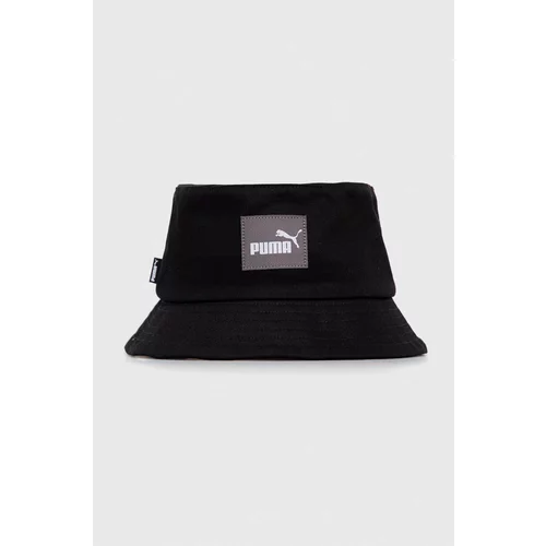 Puma Pamučni šešir boja: crna, pamučni