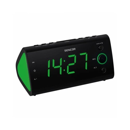 Sencor Fm radio sa digitalnim prikazom vremena SRC 170 GN zeleni Cene