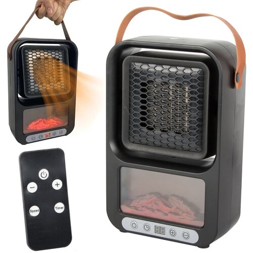 Dekorativna LED kamin kalorifer električna grijalica 500W sa termostatom Cijene