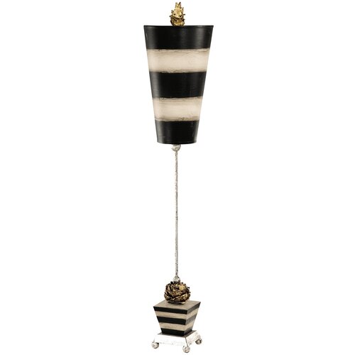 Elstead Lighting Elstead Peony Namizna svetilka z 1 lučjo, črna, taupe, E27, (22100329) Slike