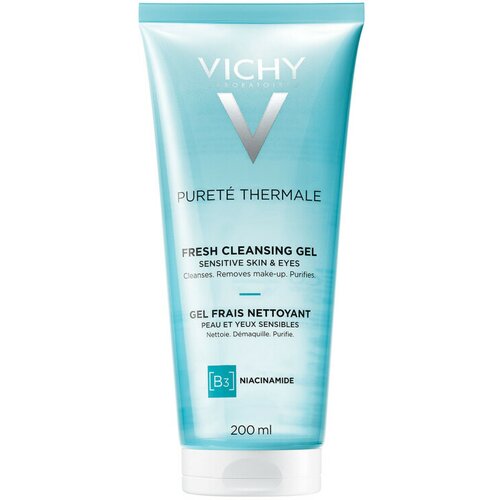 Vichy Pureté Thermale Sveži gel za čišćenje osetljive kože lica, 200 ml Slike