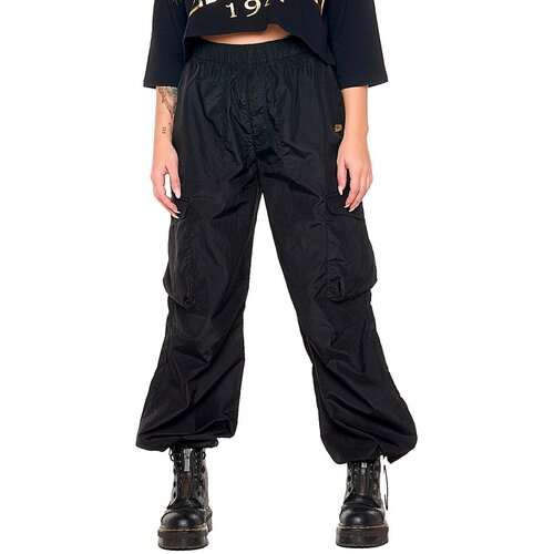 Leone 1947 Hlače cargo Woman Sweatpants Authentic Gold Črna Cene