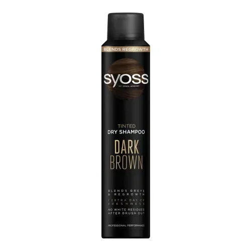 Syoss šampon za suho pranje kose - Pure Dark Brown Dry Shampoo