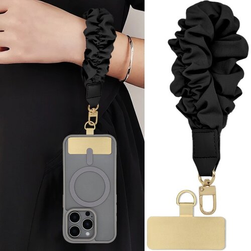 INF Prenosni pa&scaron;ček za zapestje, združljiv z iPhone - eleganten in varen dodatek Black, (5000116374) Cene