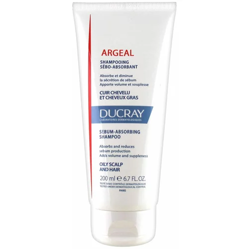 Ducray Argeal, šampon za absorpcijo sebuma za mastne lase