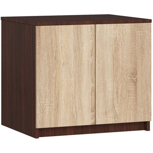 AKORD Star Nadgradna Omarica Za Garderobno Omaro, 2 Vrata, Wenge/Hrast Sonoma, (5000331606) Slike