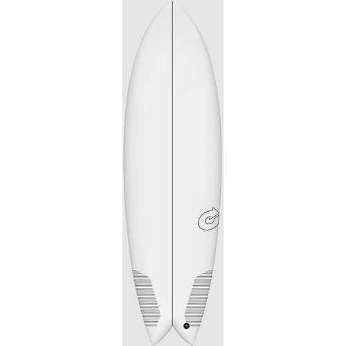 Torq Tec Twin Fish 6'4 Deska za surfanje white Cene