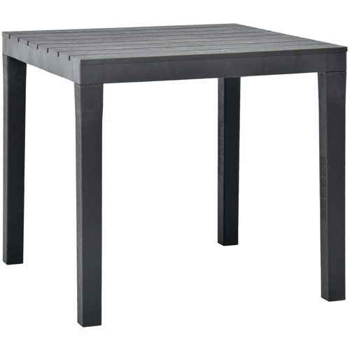  Vrtni stol antracit 78 x 78 x 72 cm plastični Cijene