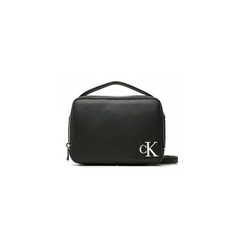 Calvin Klein Jeans Ročna torba Minimal Monogram Camera Bag 18 K60K610331 Črna