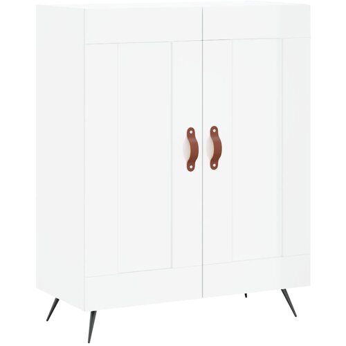Maison Chic Komoda - Predalnik visok sijaj bela 69,5x34x90 cm inženirski les, (21720513) Cene