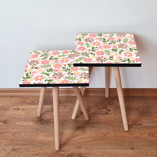 Hanah home Set 2 stočića 2Shp170 Multicolor Cene