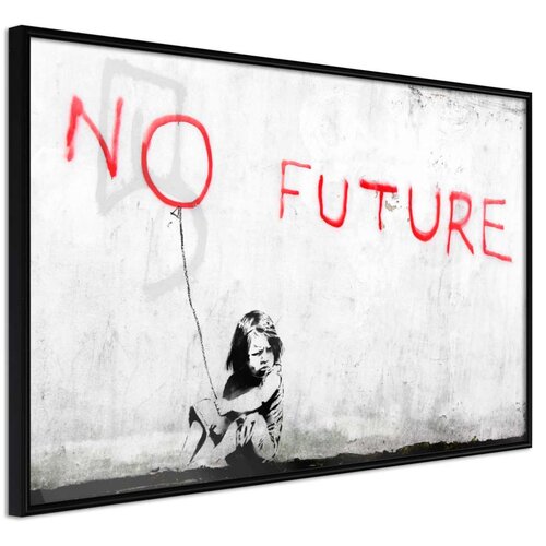  Poster - Banksy: No Future 90x60 Slike