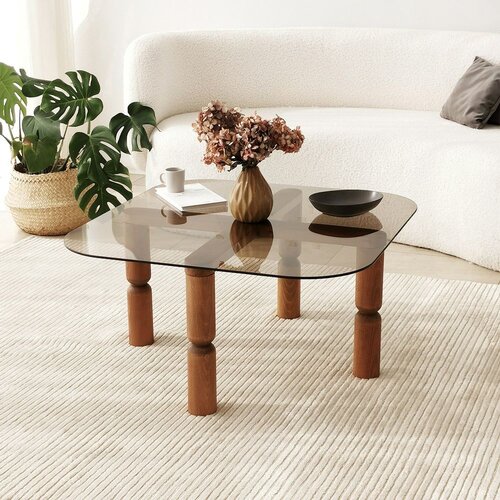  Kei - Walnut, Bronze WalnutBronze Coffee Table Cene