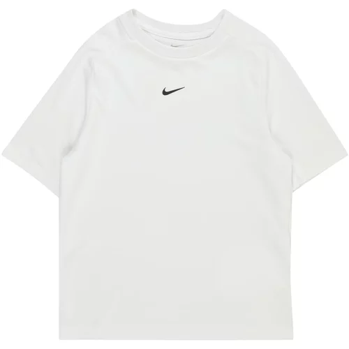 Nike Tehnička sportska majica crna / bijela