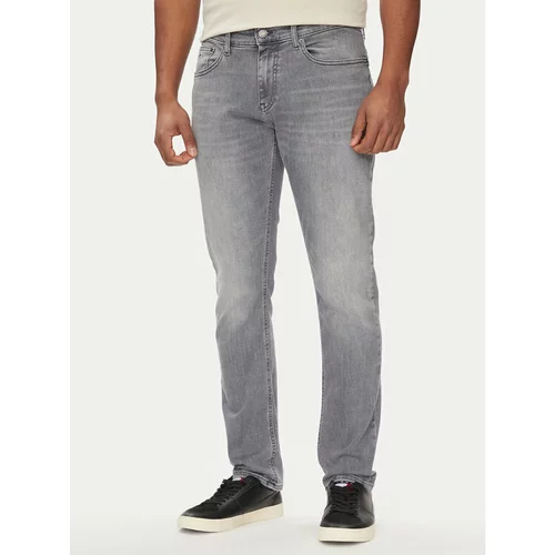 Tommy Jeans Jeans hlače Scanton DM0DM18733 Siva Slim Fit