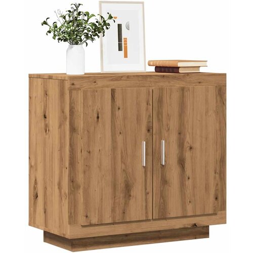 vidaXL Komoda Artisan hrast 80x40x75 cm izrađeno drvo Cene