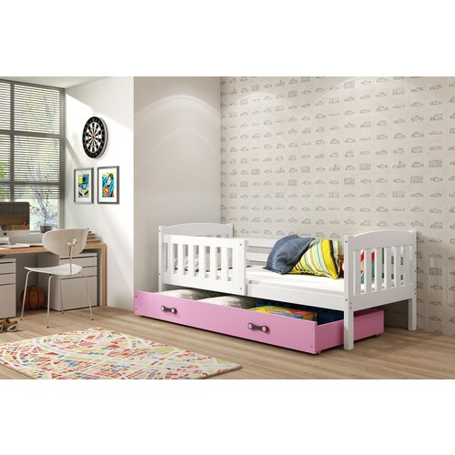 BestBed KREVET KUBUS 190X80 - BIJELI-Roza Cijene