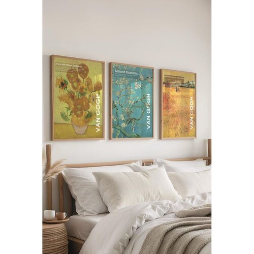 WALLXPERT &Ccedil;-300368 - 3040 set dekorativnih slika u vi&scaron;e boja (3 komada) Cene