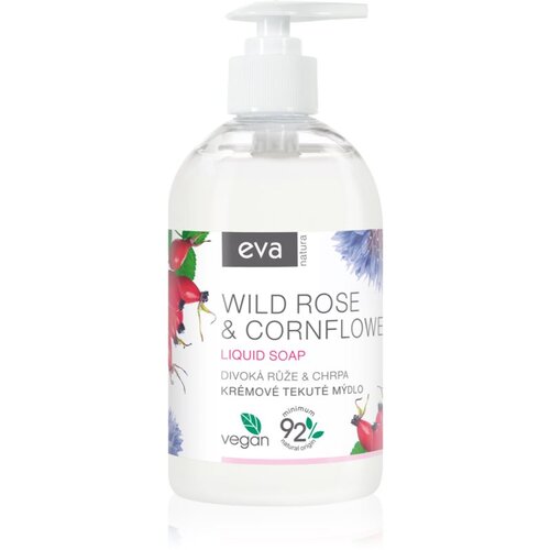 Eva Natura Wild rose & Cornflower kremasti tekući sapun za ruke 500 ml Cijene