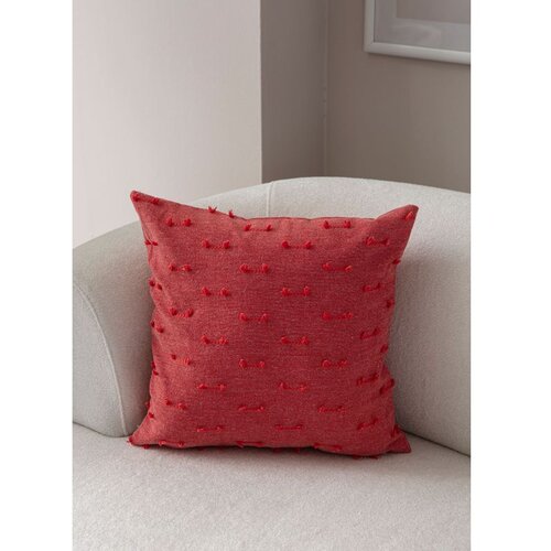 WALLXPERT tuffet - red v6 red cushion cover Cene
