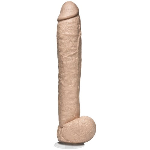 Doc Johnson The Naturals Dong with Balls FIRMSKYN Vanilla Slike