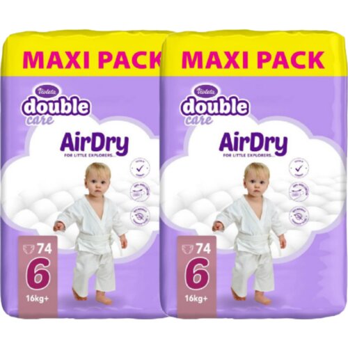 Violeta pelene Double Care Air Dry mjesečno pakiranje 3/1 XXL Cene