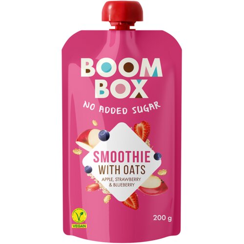 Boom box Smoothie Jabuka, Jagoda i Borovnica 200g Cene