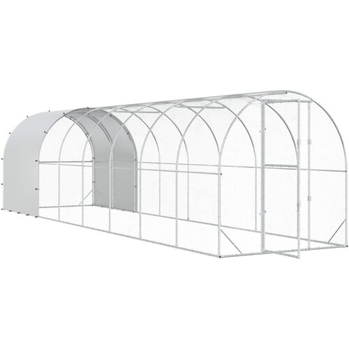  Koko&amp;scaron;injac Srebrna 800 x 200 x 200 cm Pocinčani čelik Slike