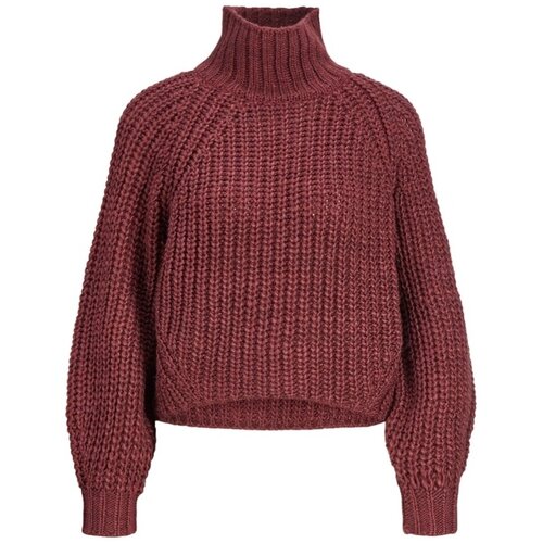 JJXX Puloverji Knit Kelvy L/S - Cabernet Bordo Slike