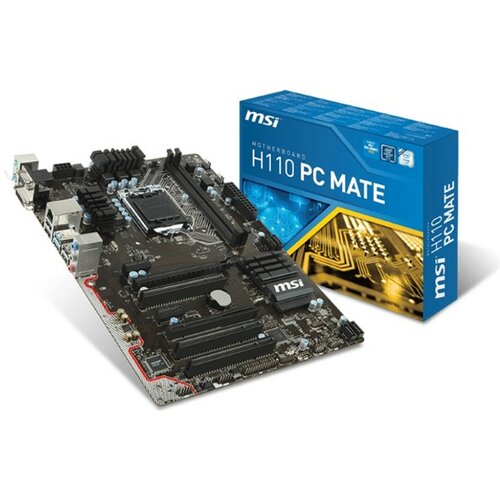 MSI H110 PC MATE matična ploča Slike