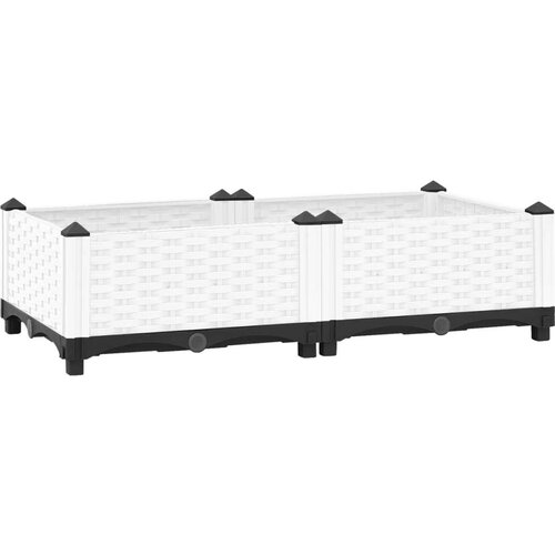  Visoka greda 80x40x23 cm polipropilen, (20758905) Cene