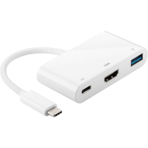 MicroConnect USB-C hub razdelilnik 1x USB-C, 1x USB-A 3.0, 1x HDMI, (5000117596) Cene