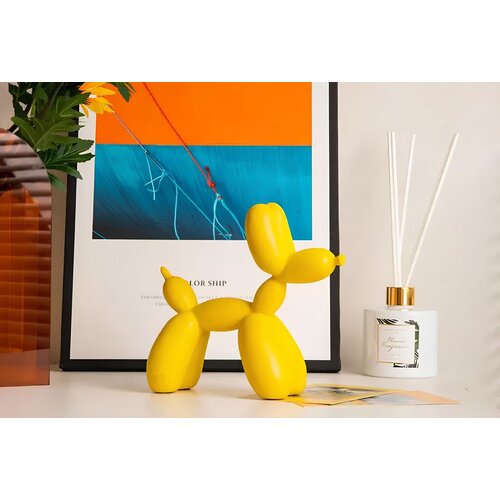 Aberto Design dekorativna figura CY0407, 17x8x22 cm, žuta Cene
