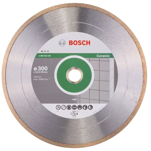 Bosch_professional BOSCH PROFESSIONAL diamantna rezalna plošča za keramiko 300-30/25,4 2608602540 1 kos