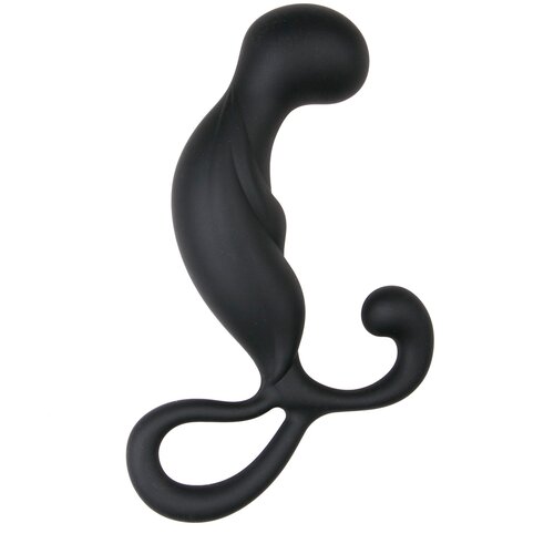 Easytoys Men Only masažer za prostatu - dildo za prostatu (crni) Slike