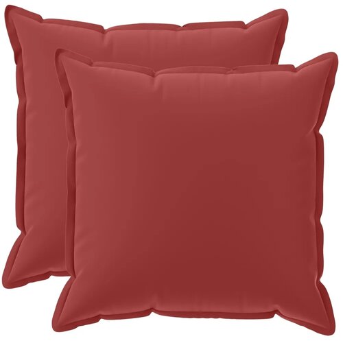  Presvlaka za jastuk 2 kom. HOUTEN Vinska crvena 60 x 60 cm - boja crnog vina 60 x 60 cm 2 Cene