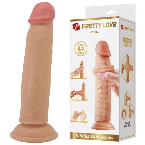 Pretty Love 2025 Dildo Pretty Love Keon Flesh 21,4 Cm Slike