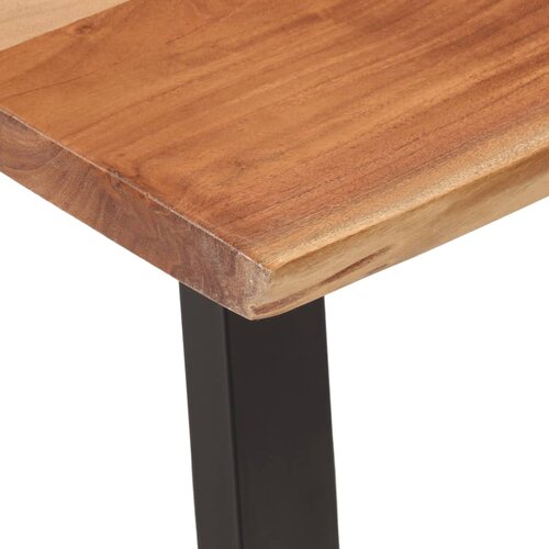  Stolić za kavu 110 x 55 x 40 cm od masivnog bagremovog drva Slike