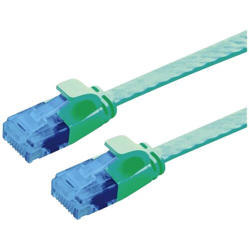 Value 21992042 RJ45 omrežni kabel\, Patch kabel CAT 6a U/UTP 2.00 m zelena 1 kos, (20630660) Cene