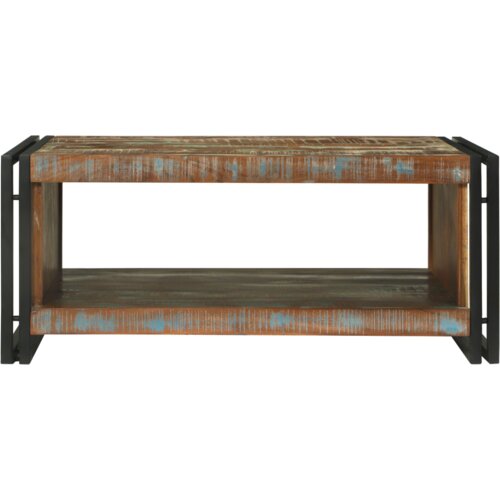 VidaXL stolić za kavu 90x50x38 cm Čvrsto obnovljeno drvo Slike
