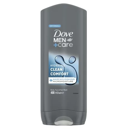Dove Men+Care Clean Comfort gel za prhanje za moške 400 ml
