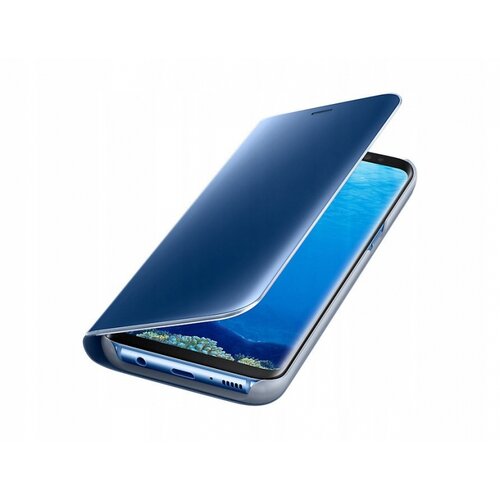 Onasi Clear View za Samsung Galaxy A71 A715 - modra Slike